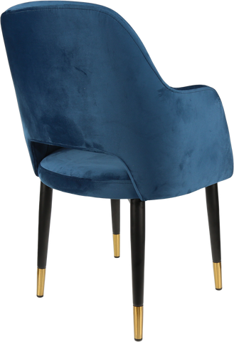 Durafurn Sorbet Chair with Black Metal 450h Legs