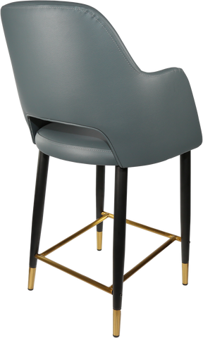 Durafurn Sorbet Counter Stool - Black Metal 650h Legs