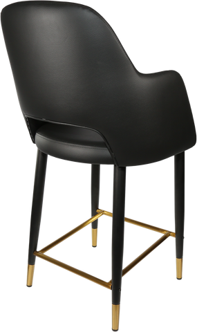 Durafurn Sorbet Counter Stool - Black Metal 650h Legs