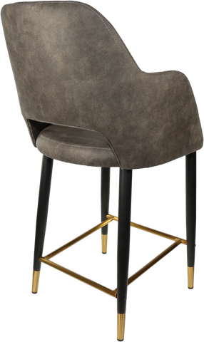 Durafurn Sorbet Counter Stool - Black Metal 650h Legs