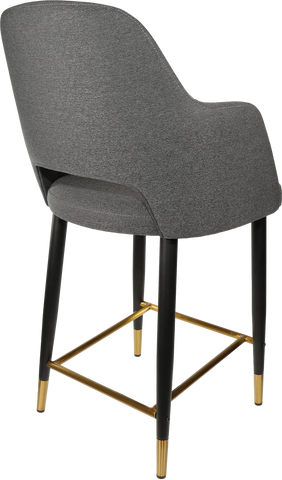 Durafurn Sorbet Counter Stool - Black Metal 650h Legs