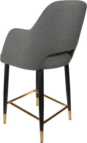 Durafurn Sorbet Counter Stool - Black Metal 650h Legs