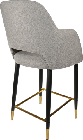 Durafurn Sorbet Counter Stool - Black Metal 650h Legs