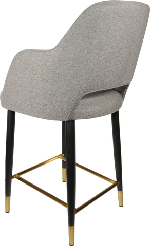 Durafurn Sorbet Counter Stool - Black Metal 650h Legs