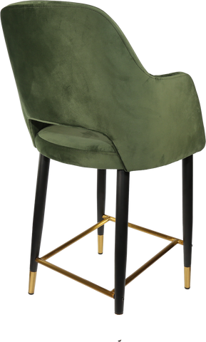 Durafurn Sorbet Counter Stool - Black Metal 650h Legs