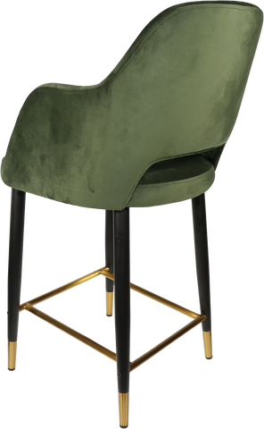 Durafurn Sorbet Counter Stool - Black Metal 650h Legs