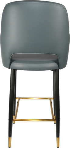 Durafurn Sorbet Stool with Black Metal 750h Legs