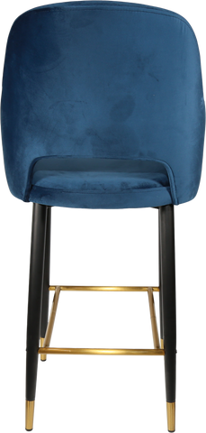 Durafurn Sorbet Stool with Black Metal 750h Legs