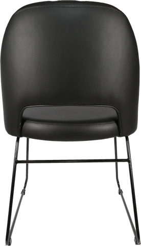 Durafurn Semifreddo Chair with Black Sled Base