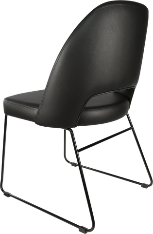 Durafurn Semifreddo Chair with Black Sled Base
