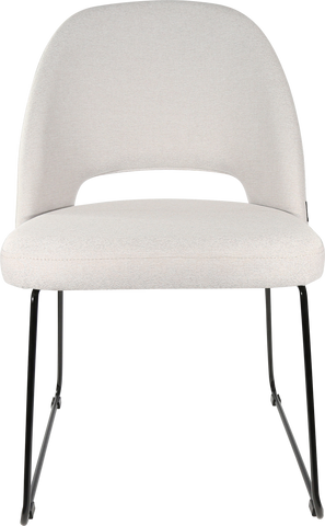 Durafurn Semifreddo Chair with Black Sled Base