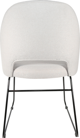 Durafurn Semifreddo Chair with Black Sled Base