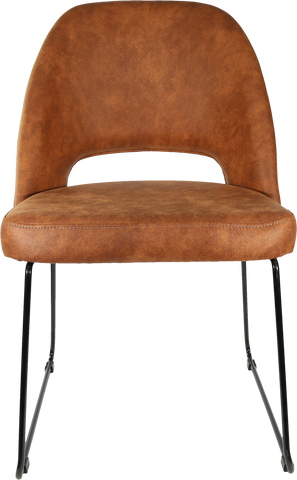 Durafurn Semifreddo Chair with Black Sled Base
