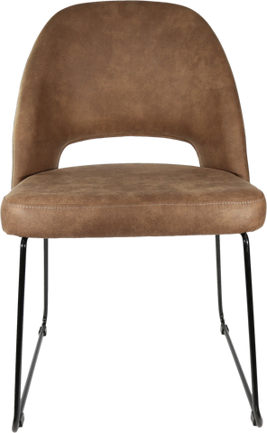 Durafurn Semifreddo Chair with Black Sled Base