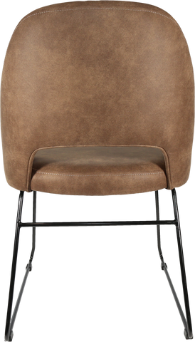 Durafurn Semifreddo Chair with Black Sled Base