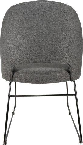 Durafurn Semifreddo Chair with Black Sled Base