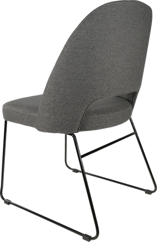 Durafurn Semifreddo Chair with Black Sled Base