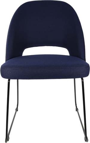 Durafurn Semifreddo Chair with Black Sled Base