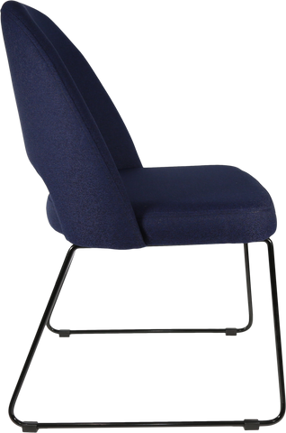 Durafurn Semifreddo Chair with Black Sled Base
