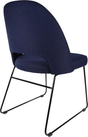 Durafurn Semifreddo Chair with Black Sled Base