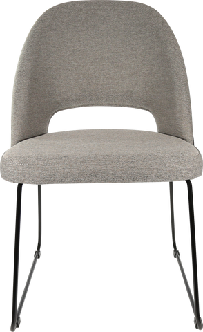 Durafurn Semifreddo Chair with Black Sled Base
