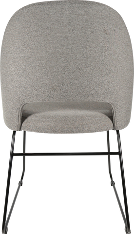 Durafurn Semifreddo Chair with Black Sled Base