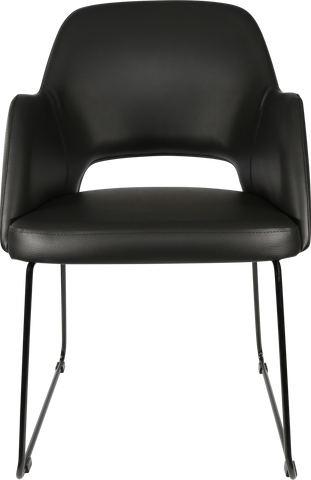 Durafurn Sorbet Chair with Black Sled Base