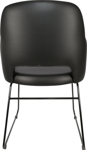 Durafurn Sorbet Chair with Black Sled Base