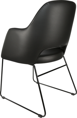 Durafurn Sorbet Chair with Black Sled Base