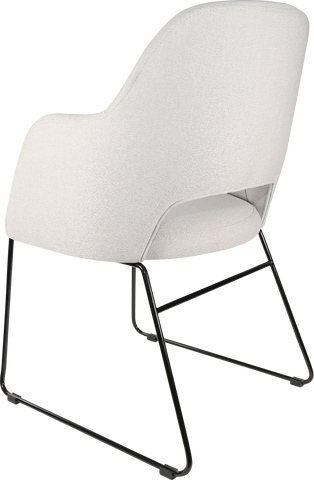 Durafurn Sorbet Chair with Black Sled Base