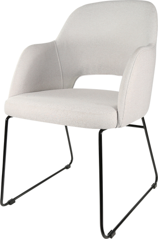 Durafurn Sorbet Chair with Black Sled Base