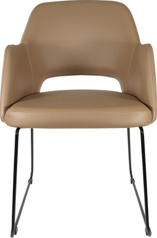 Durafurn Sorbet Chair with Black Sled Base