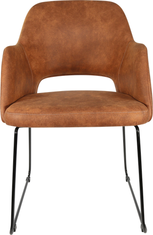 Durafurn Sorbet Chair with Black Sled Base