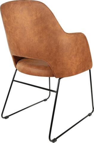 Durafurn Sorbet Chair with Black Sled Base