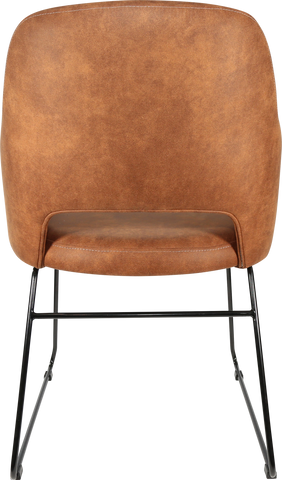 Durafurn Sorbet Chair with Black Sled Base