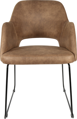 Durafurn Sorbet Chair with Black Sled Base