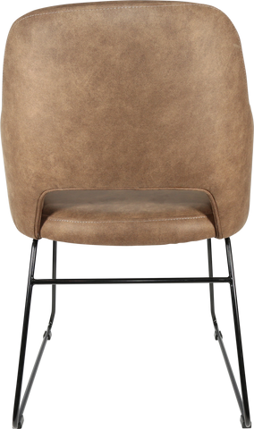 Durafurn Sorbet Chair with Black Sled Base