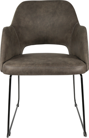 Durafurn Sorbet Chair with Black Sled Base