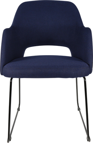Durafurn Sorbet Chair with Black Sled Base