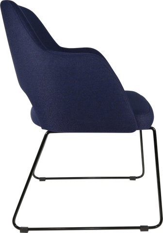 Durafurn Sorbet Chair with Black Sled Base