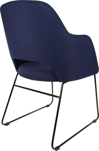 Durafurn Sorbet Chair with Black Sled Base