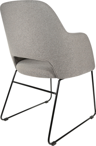 Durafurn Sorbet Chair with Black Sled Base