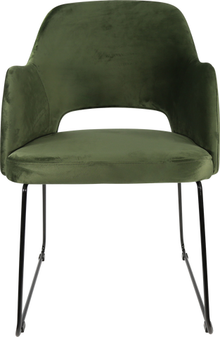 Durafurn Sorbet Chair with Black Sled Base