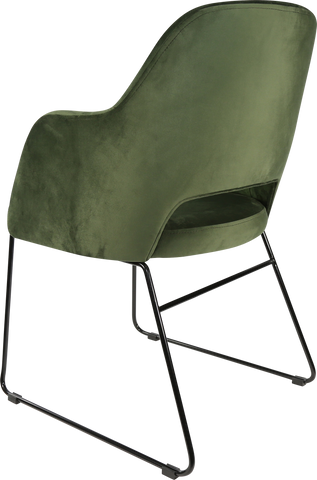 Durafurn Sorbet Chair with Black Sled Base