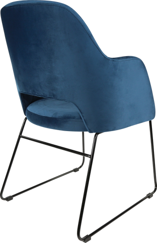Durafurn Sorbet Chair with Black Sled Base