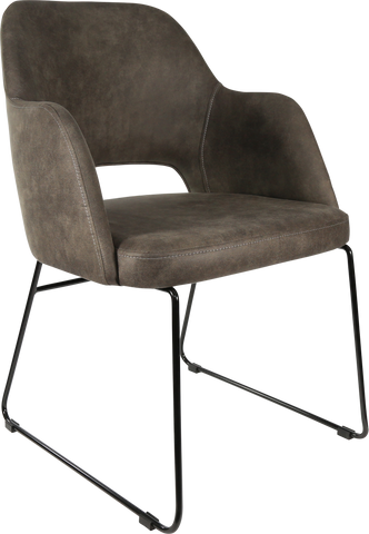 Durafurn Sorbet Chair with Black Sled Base
