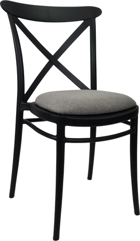 Siesta Cross Back Chair  with Cushion