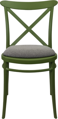 Siesta Cross Back Chair  with Cushion