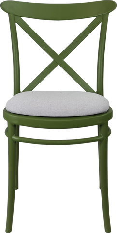 Siesta Cross Back Chair  with Cushion