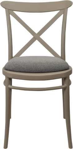 Siesta Cross Back Chair  with Cushion